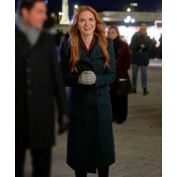 Christmas in Vienna Jess Waters Green Coat